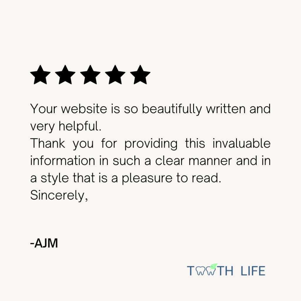 Tooth life feedback