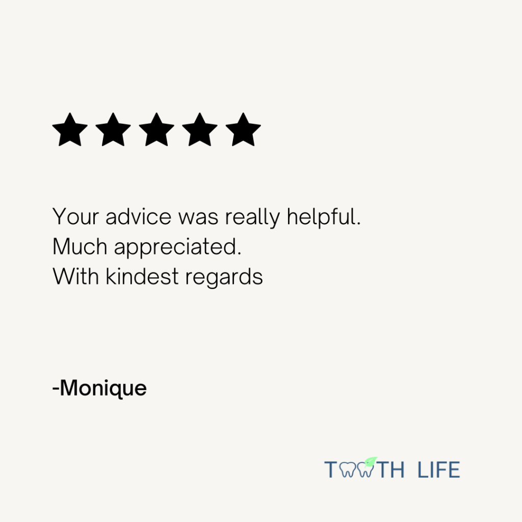 Tooth Life feedback